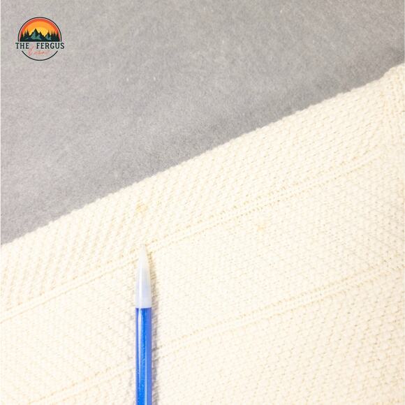 Cambridge Classic White Pullover Sweater Long Sleeve Preppy Knit Men's Medium - Picture 9 of 12